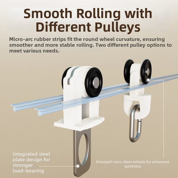 Aliuminio lydinio užuolaidų lazda, Modelis 491 apatinė bėginė juosta; Priedai: dekoratyvinė galvutė, ritė, laikiklis, tarpiklis; Stilius: šiuolaikinis paprastumas (Modelis: 491; Medžiaga: aliuminio lydinys; Tipas: užuolaidų lazda; Priedai: dekoratyvinė gal