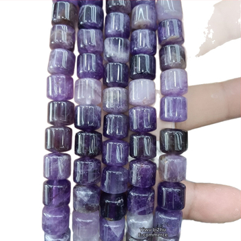 Κυλινδρικές χάντρες αχάτη από φυσική πέτρα για κοσμήματα – χειροποίητη λείανση, φυσικό μοτίβο