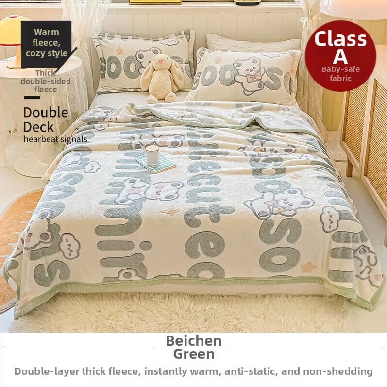 Korallfliis tekk LIFE HOME; polüestri kiud; kaal 1000 g; hooaeg kevad ja sügis; muster: taimed ja lilled