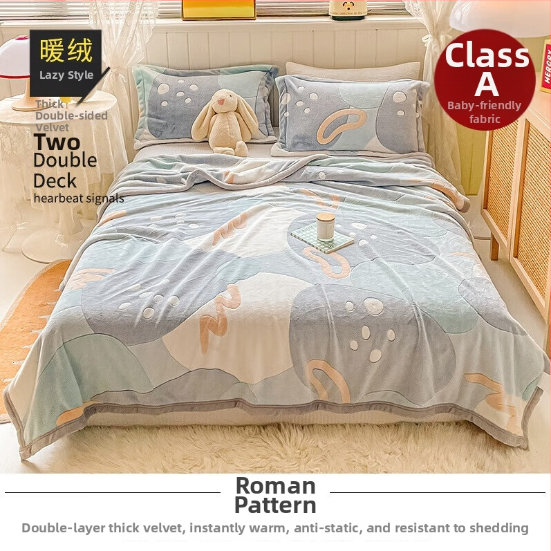 Korallfliis tekk LIFE HOME; polüestri kiud; kaal 1000 g; hooaeg kevad ja sügis; muster: taimed ja lilled