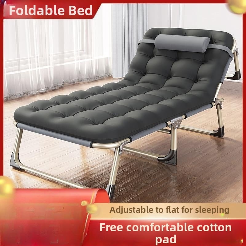 Sk lopivi kamping ležaj za jednoga s čeličnim okvirom, površina od Oxford platna, težina 1,0 kg, bez nosača