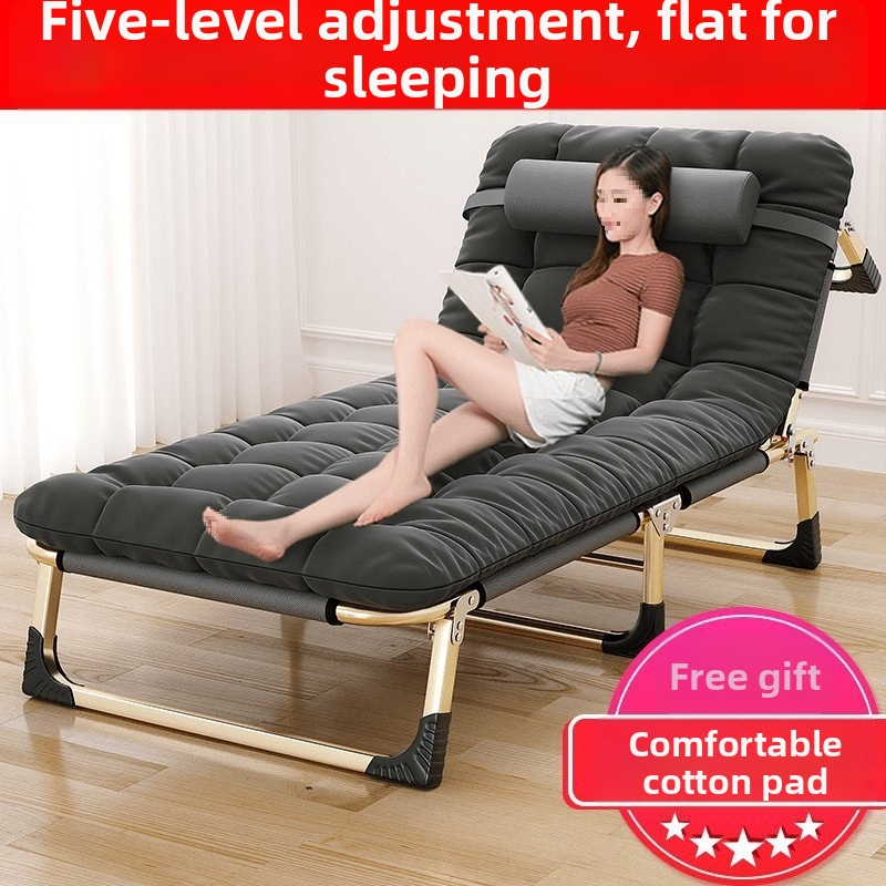 Сгъваемо еднолично походно легло с железна рамка, повърхност от Oxford плат, тегло 1,0 кг, без скоби