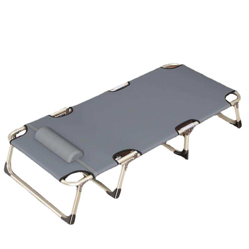 Sk lopivi kamping ležaj za jednoga s čeličnim okvirom, površina od Oxford platna, težina 1,0 kg, bez nosača