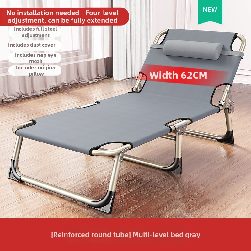 Sk lopivi kamping ležaj za jednoga s čeličnim okvirom, površina od Oxford platna, težina 1,0 kg, bez nosača