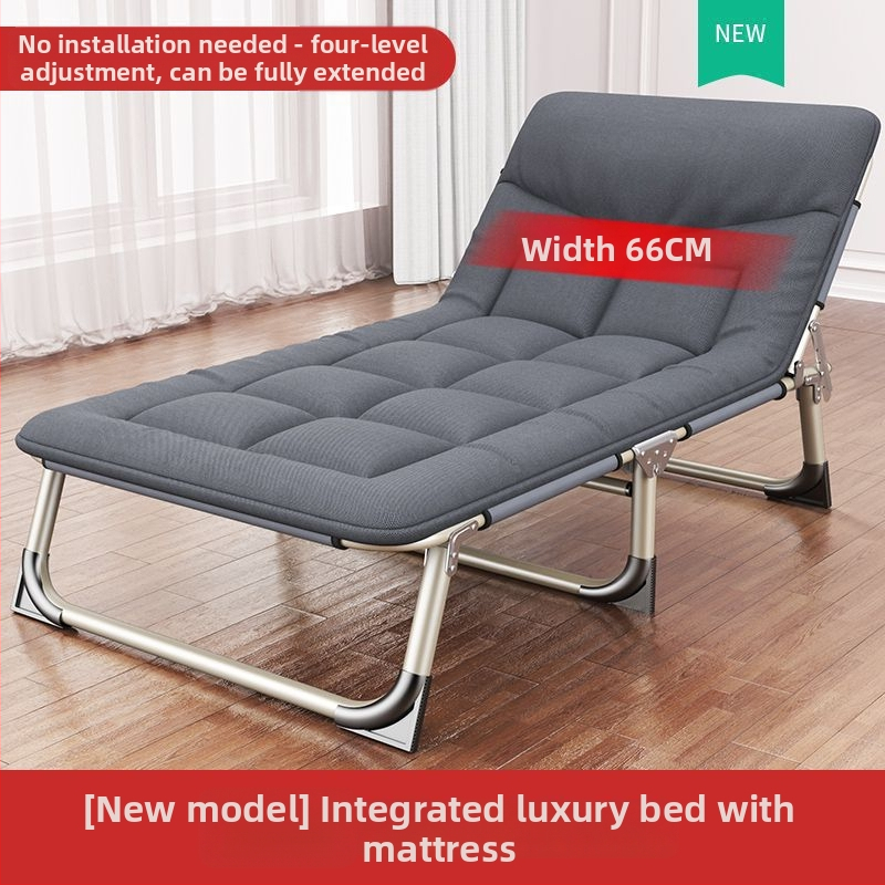 Sk lopivi kamping ležaj za jednoga s čeličnim okvirom, površina od Oxford platna, težina 1,0 kg, bez nosača