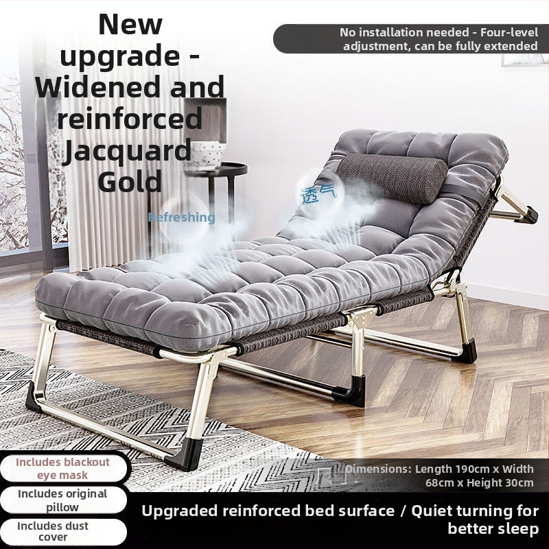 Sk lopivi kamping ležaj za jednoga s čeličnim okvirom, površina od Oxford platna, težina 1,0 kg, bez nosača