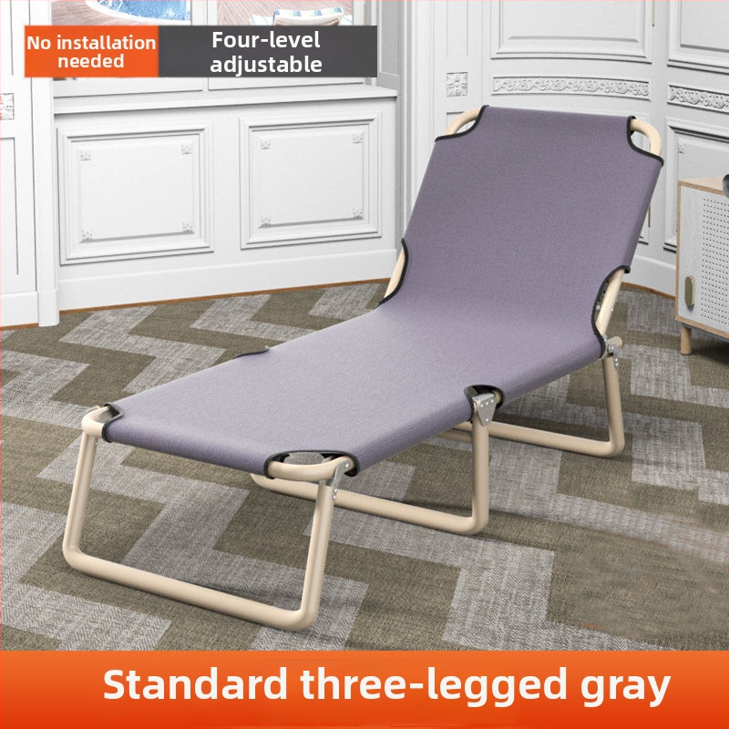 Sk lopivi kamping ležaj za jednoga s čeličnim okvirom, površina od Oxford platna, težina 1,0 kg, bez nosača