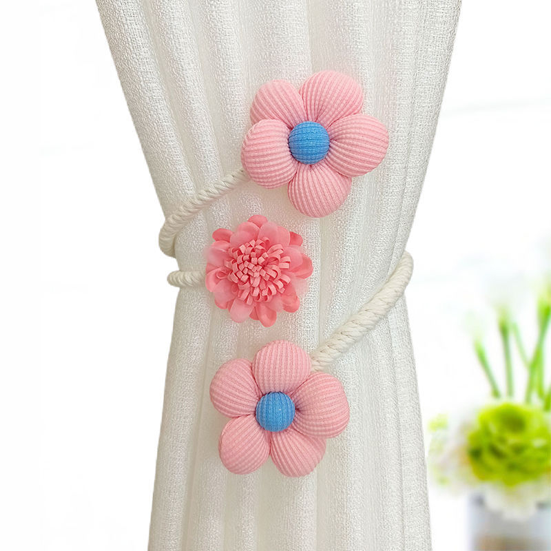 Unique audinio užuolaidų dirželiai su lenkiamais laikikliais ir pakabinimo priedais