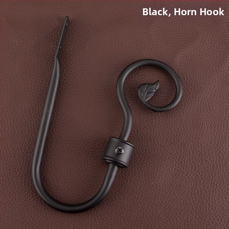 Sieniniai užuolaidų kabliukai, Europos stilius su paprastu amerikietišku įtaka, tinkami visų tipų užuolaidoms, šiuolaikinis minimalistinis dizainas, 2021 m. pavasaris