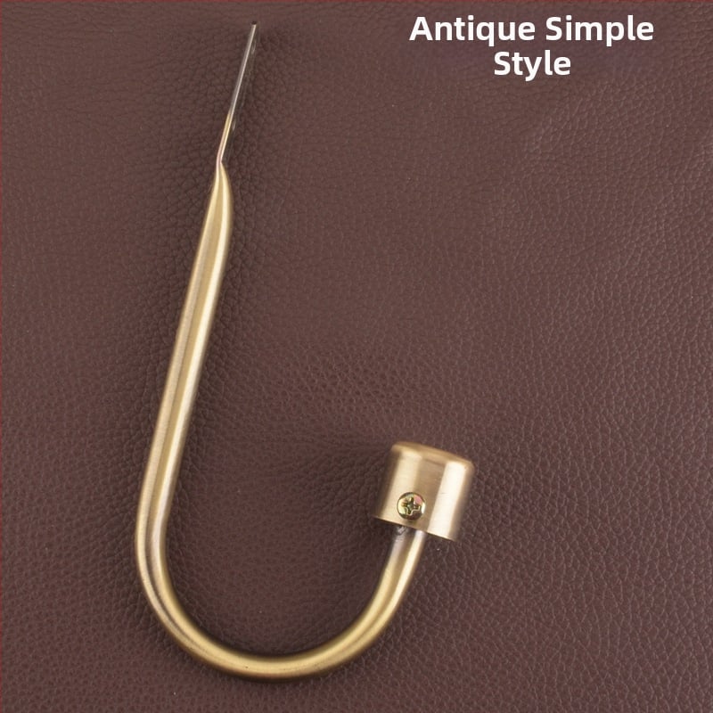 Sieniniai užuolaidų kabliukai, Europos stilius su paprastu amerikietišku įtaka, tinkami visų tipų užuolaidoms, šiuolaikinis minimalistinis dizainas, 2021 m. pavasaris