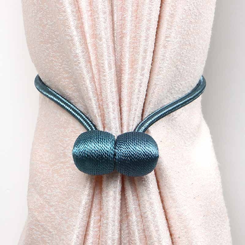 Magentiniai užuolaidų laikikliai, iš medžio, dekoratyviniai užuolaidų laikikliai