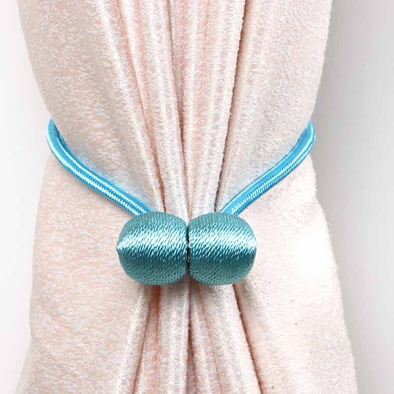 Magentiniai užuolaidų laikikliai, iš medžio, dekoratyviniai užuolaidų laikikliai