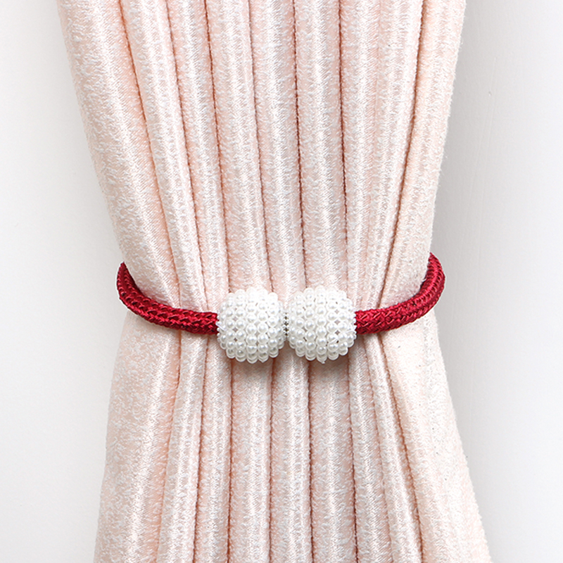 Magentiniai užuolaidų laikikliai, iš medžio, dekoratyviniai užuolaidų laikikliai