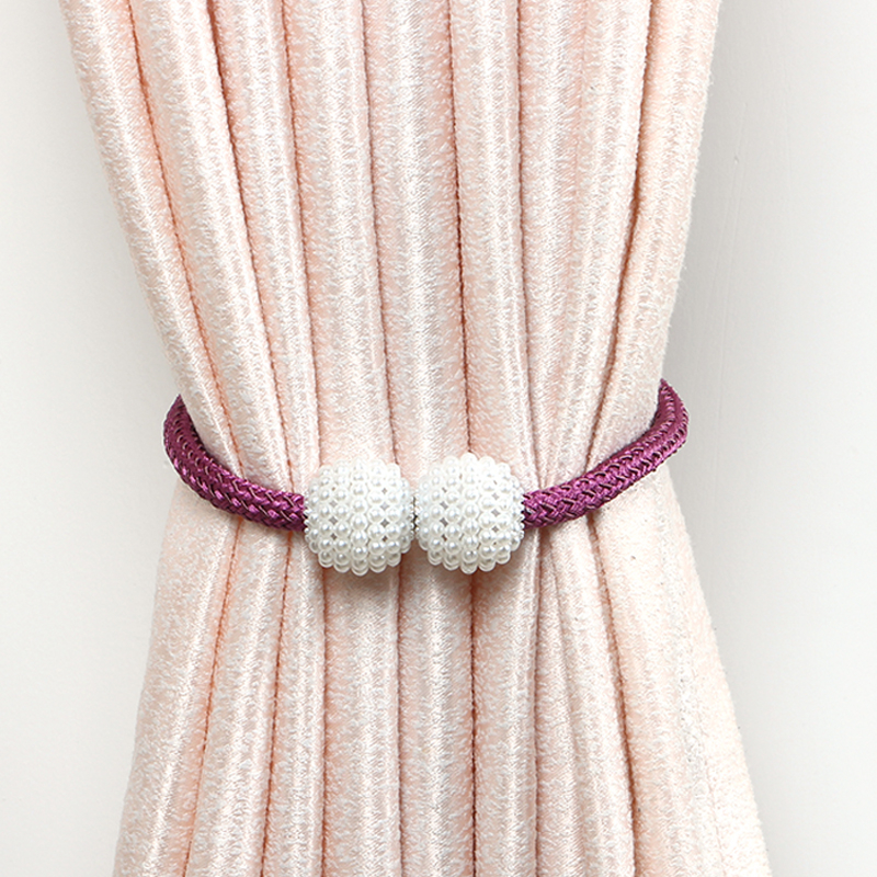 Magentiniai užuolaidų laikikliai, iš medžio, dekoratyviniai užuolaidų laikikliai