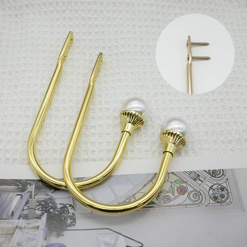 U formos užuolaidų kabliukai be gręžimo sieniniam tvirtinimui – audinys, paprastas ir šiuolaikiškas stilius