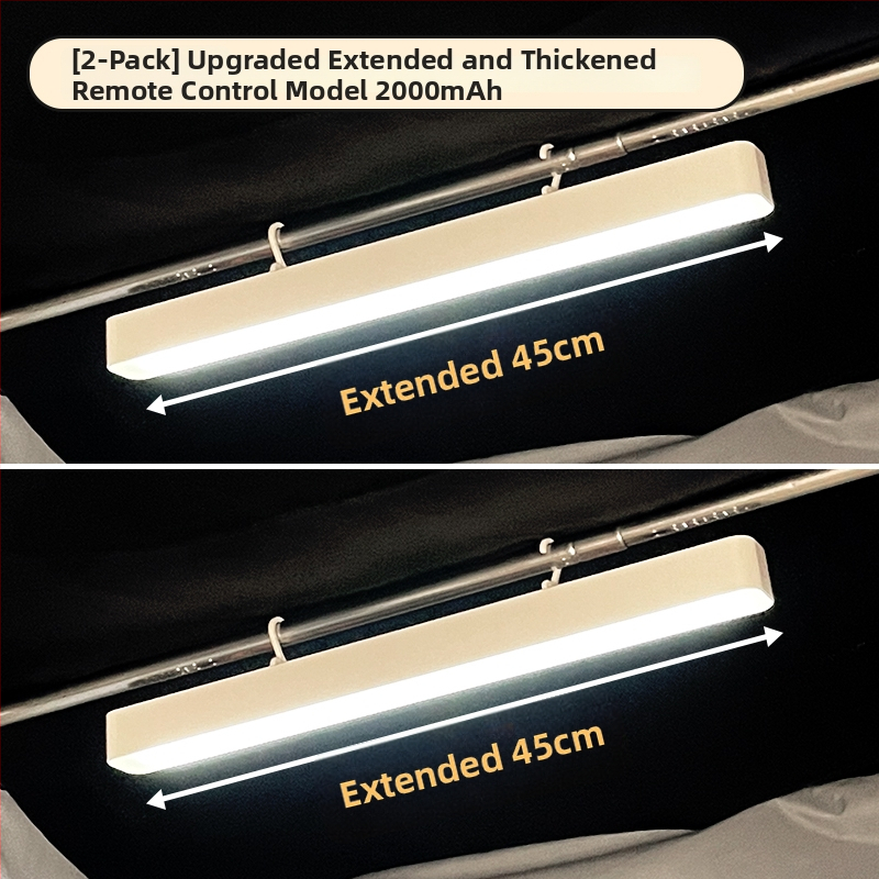 Naktinė lemputė šalia lovos su ABS gaubtu, balsinis valdymas, įmontuota baterija, įtampa iki 36V, CRI ≥95