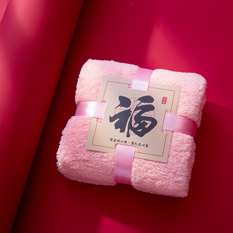 Koralų fliso rankšluostis, 150D, paprastas audimas, 50–80 g, tipas: rankšluostis/veido rankšluostis