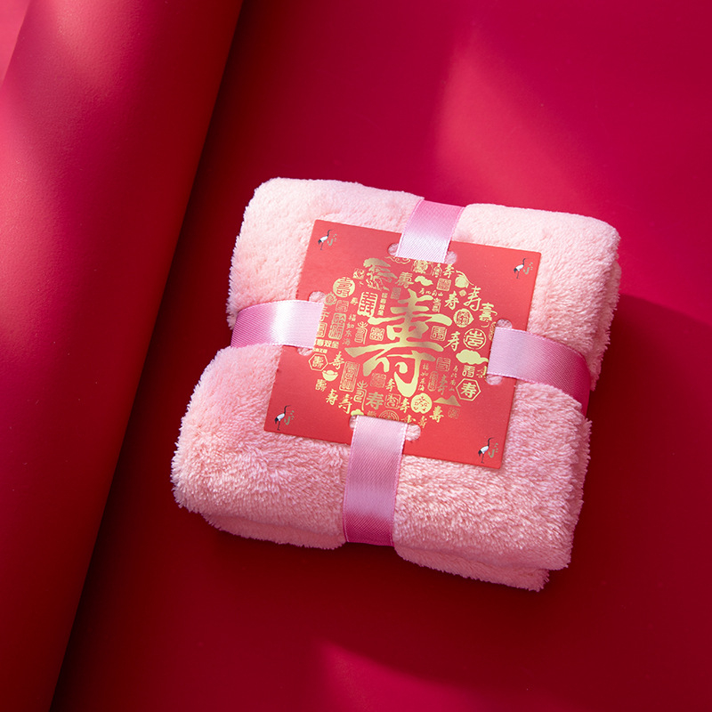 Koralų fliso rankšluostis, 150D, paprastas audimas, 50–80 g, tipas: rankšluostis/veido rankšluostis