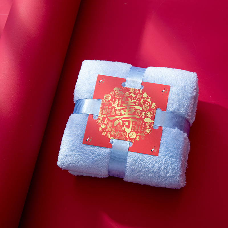 Koralų fliso rankšluostis, 150D, paprastas audimas, 50–80 g, tipas: rankšluostis/veido rankšluostis