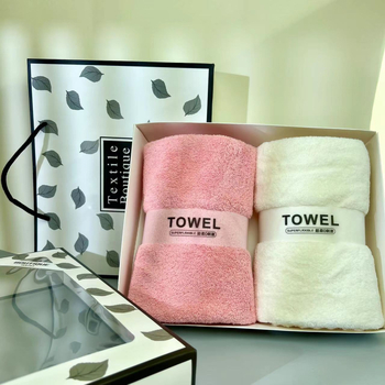 Dāvanu kastē dvieļu komplekts, korallvelūra sejas dvieļi, logotipa apdruka, plakanais audums, svars 300 g