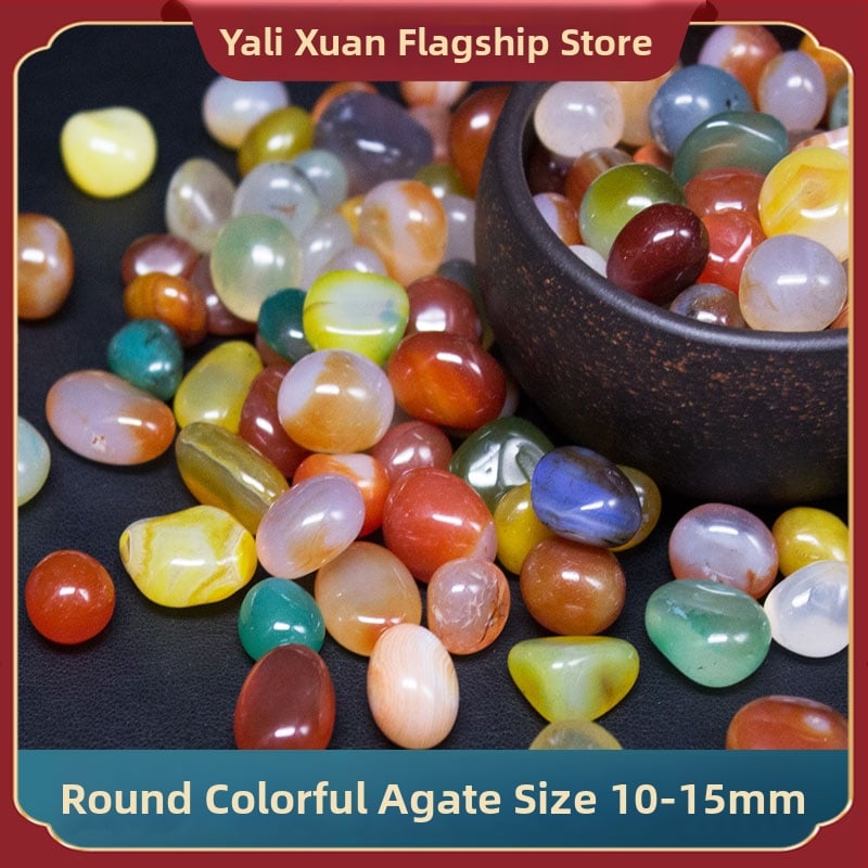 Χαλικά αχάτη για διακόσμηση ενυδρείου (Κρύσταλλος: αχάτης; Εμφάνιση: ωμός λίθος; Χρήση: διακόσμηση ενυδρείου)