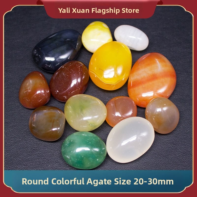 Χαλικά αχάτη για διακόσμηση ενυδρείου (Κρύσταλλος: αχάτης; Εμφάνιση: ωμός λίθος; Χρήση: διακόσμηση ενυδρείου)