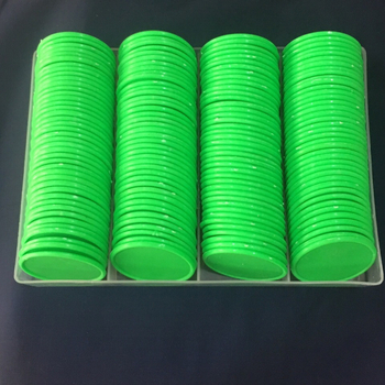 Mahjongi žetoonid – tühjad, väärtuseta, ümmargused kettad, 1 mm paksus