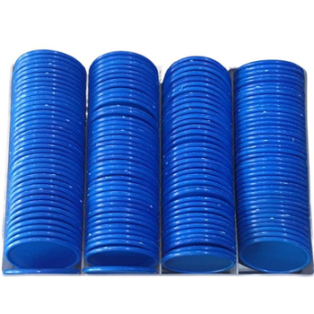 Mahjongi žetoonid – tühjad, väärtuseta, ümmargused kettad, 1 mm paksus