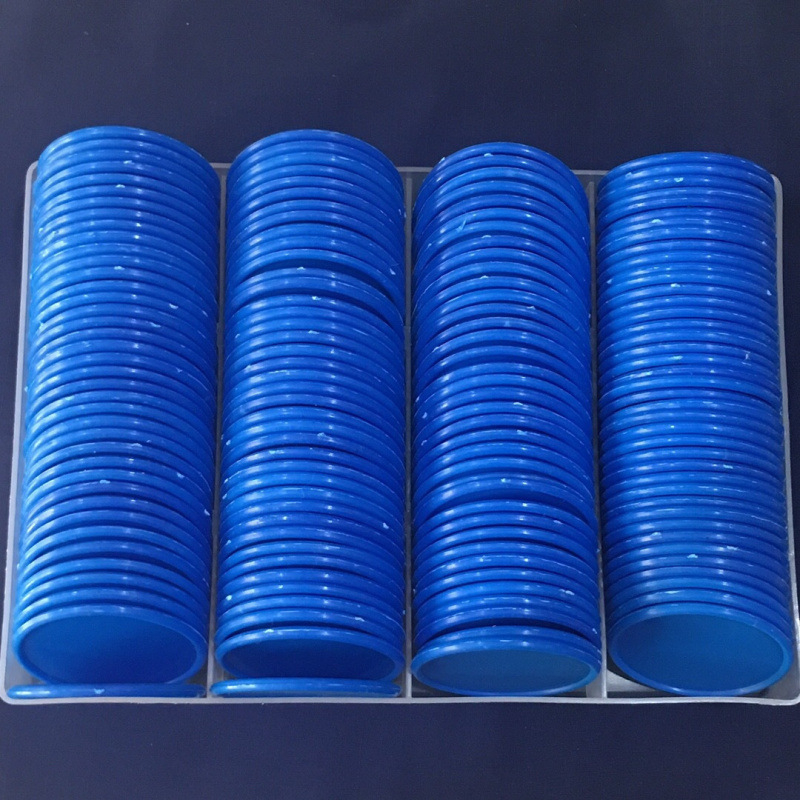 Mahjongi žetoonid – tühjad, väärtuseta, ümmargused kettad, 1 mm paksus