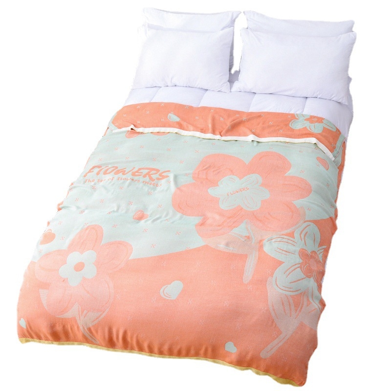 Bambuko pluošto antklodė – vasara, geometrinis raštas, pastoralinio stiliaus, 500–799 g