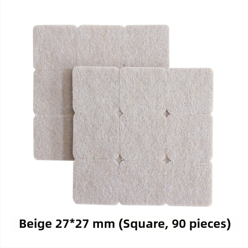 Filco stalo ir kėdės kojų padėkliukai – neslysta, tylūs, atsparūs dėvėjimuisi; Forma: Kvadratas; Raštas: 8834016; Stilius: Universalus