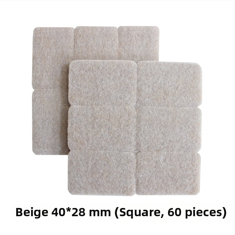 Filco stalo ir kėdės kojų padėkliukai – neslysta, tylūs, atsparūs dėvėjimuisi; Forma: Kvadratas; Raštas: 8834016; Stilius: Universalus