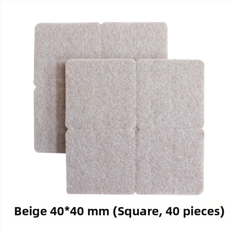 Filco stalo ir kėdės kojų padėkliukai – neslysta, tylūs, atsparūs dėvėjimuisi; Forma: Kvadratas; Raštas: 8834016; Stilius: Universalus