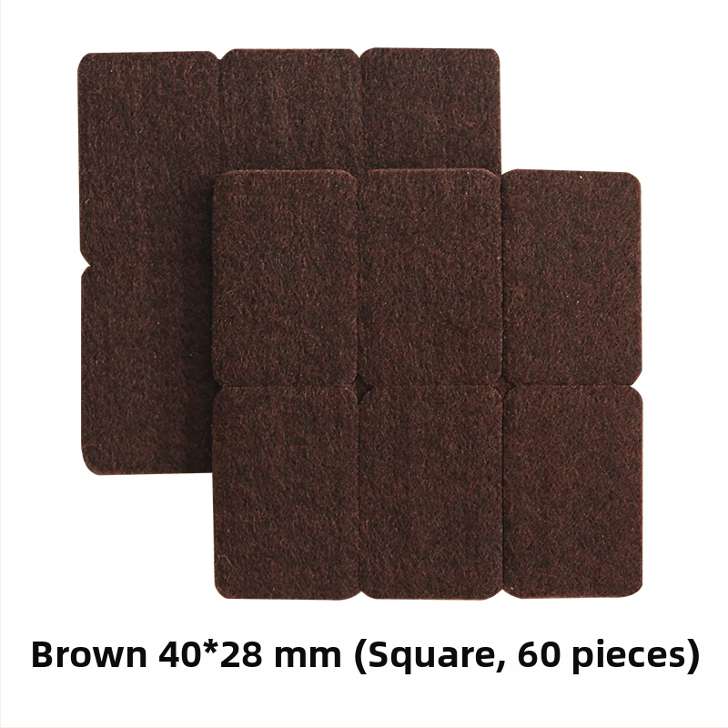 Filco stalo ir kėdės kojų padėkliukai – neslysta, tylūs, atsparūs dėvėjimuisi; Forma: Kvadratas; Raštas: 8834016; Stilius: Universalus