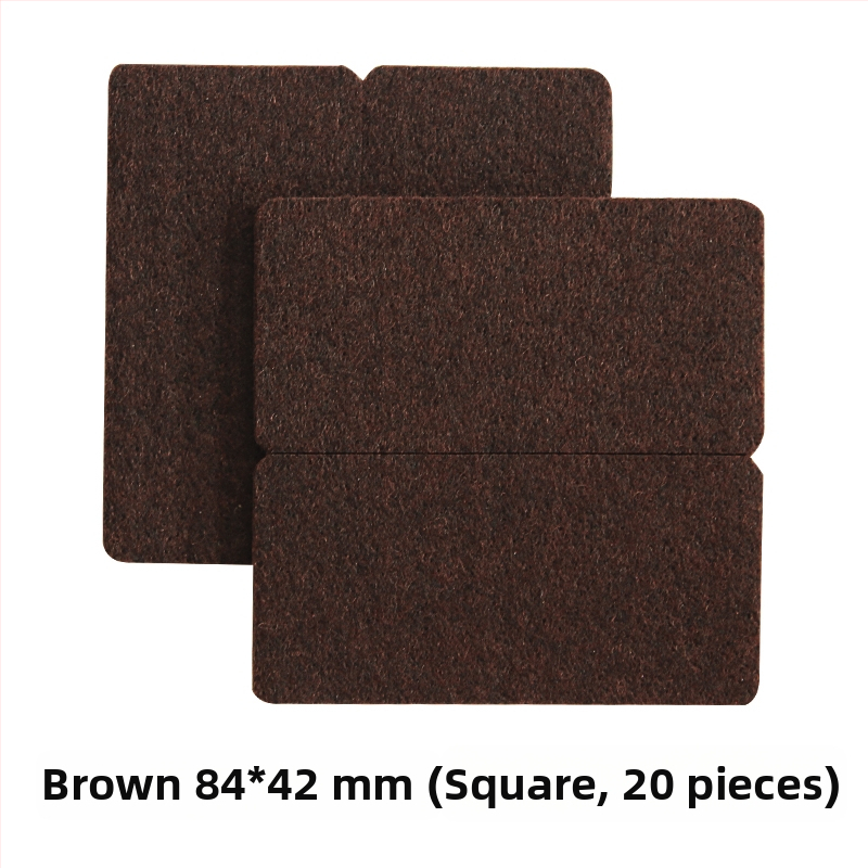 Filco stalo ir kėdės kojų padėkliukai – neslysta, tylūs, atsparūs dėvėjimuisi; Forma: Kvadratas; Raštas: 8834016; Stilius: Universalus