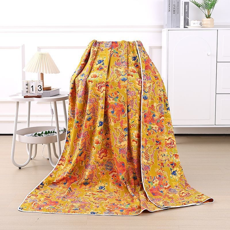 Puuvillane triibuline kate, kerge, alla 300 g, värske ja puhas stiil