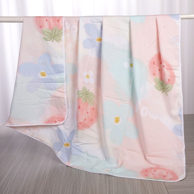 Puuvillane triibuline kate, kerge, alla 300 g, värske ja puhas stiil