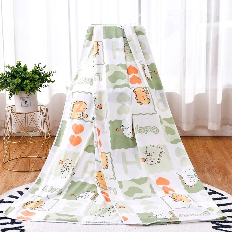 Puuvillane triibuline kate, kerge, alla 300 g, värske ja puhas stiil