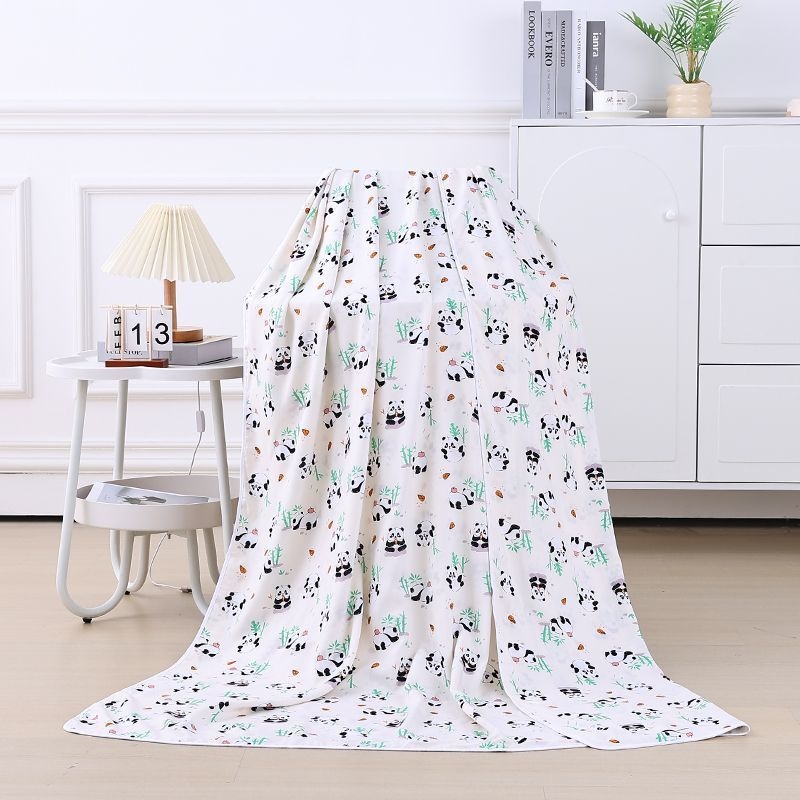 Puuvillane triibuline kate, kerge, alla 300 g, värske ja puhas stiil