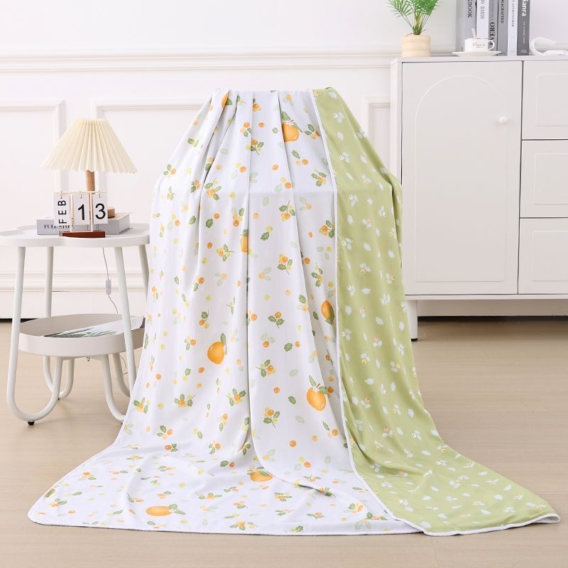 Puuvillane triibuline kate, kerge, alla 300 g, värske ja puhas stiil