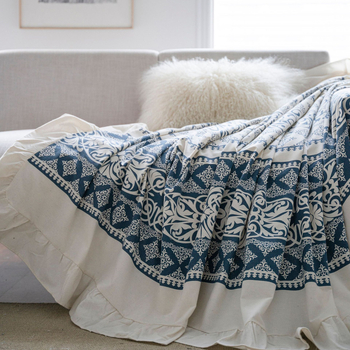 Sofos užvalkalas trims vietoms, stačiakampio formato, Kinų klasikinio stiliaus, medžiaga poliesteris, dulkių apsauga ir dekoravimas