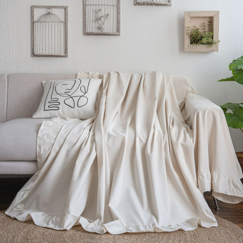 Sofos užvalkalas trims vietoms, stačiakampio formato, Kinų klasikinio stiliaus, medžiaga poliesteris, dulkių apsauga ir dekoravimas