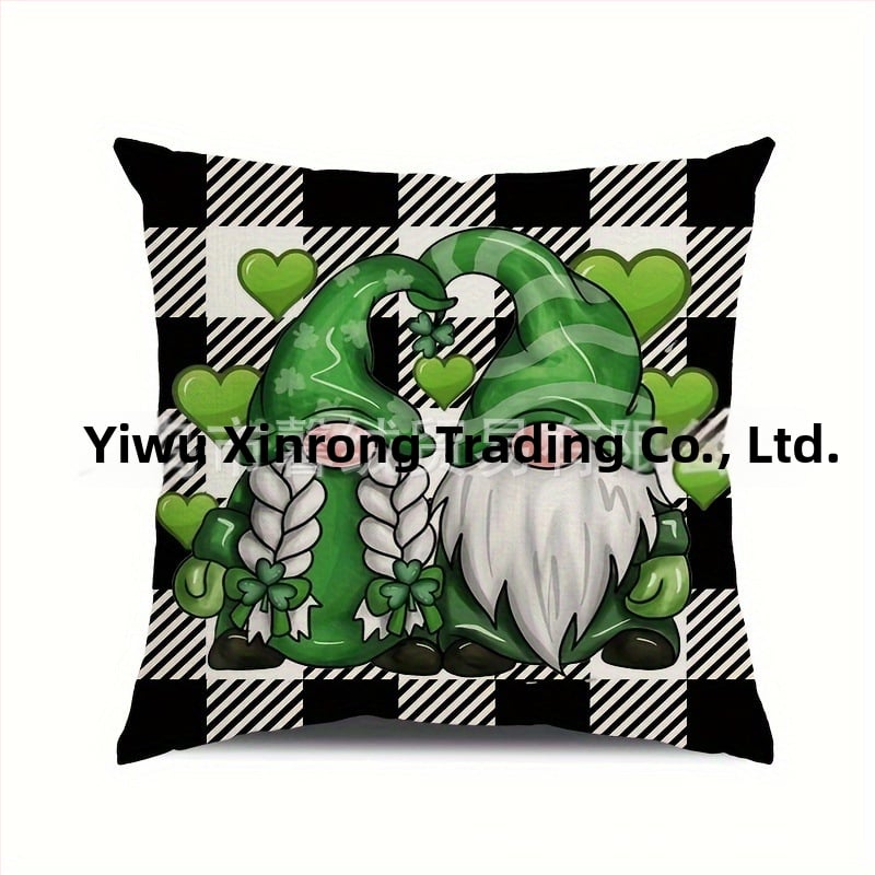 Калъф за възглавница от лен, персонализиран дизайн, печатен дизайн, модерен минимализъм