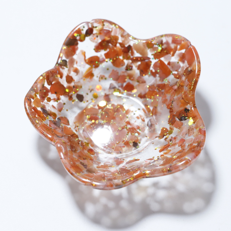 Kutija za nakit Crystal Queen | Kristalni materijal, Moderni stil, Funkcija demagnetizacije, Ručno izrađena smolna pohrana nakita