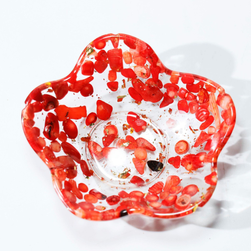 Kutija za nakit Crystal Queen | Kristalni materijal, Moderni stil, Funkcija demagnetizacije, Ručno izrađena smolna pohrana nakita