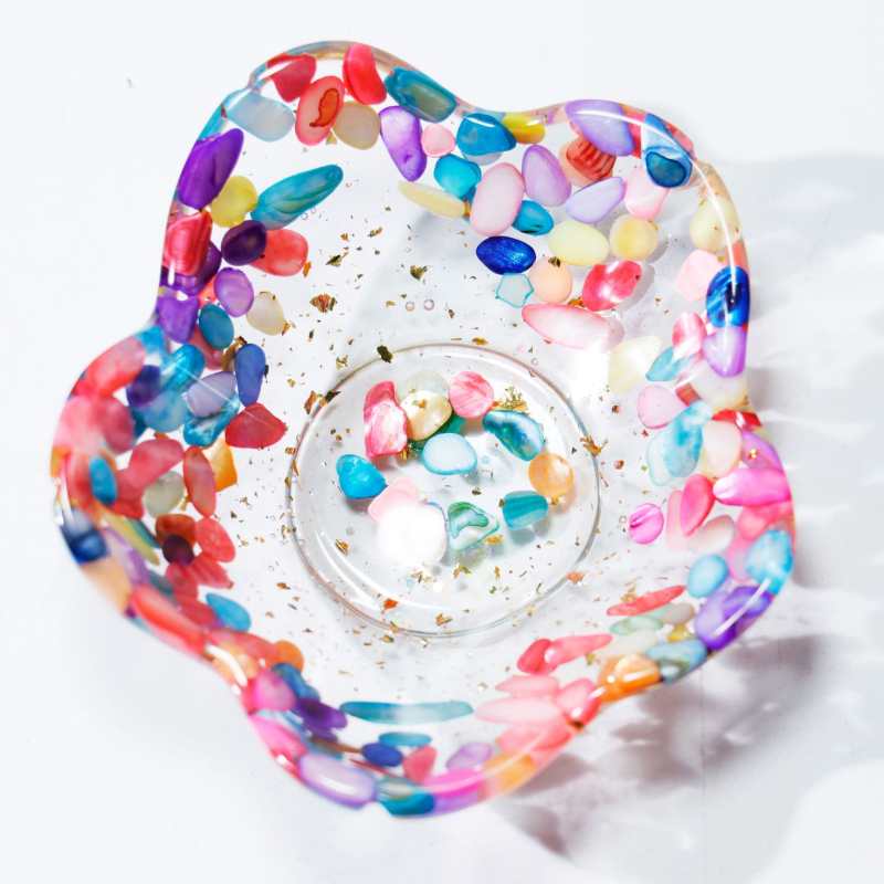 Kutija za nakit Crystal Queen | Kristalni materijal, Moderni stil, Funkcija demagnetizacije, Ručno izrađena smolna pohrana nakita