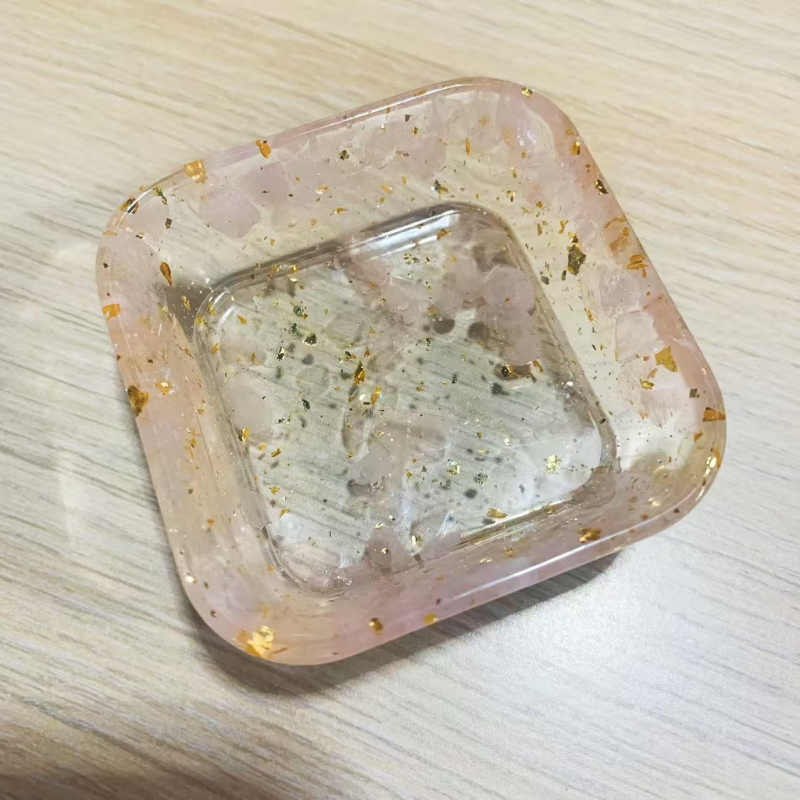 Kutija za nakit Crystal Queen | Kristalni materijal, Moderni stil, Funkcija demagnetizacije, Ručno izrađena smolna pohrana nakita
