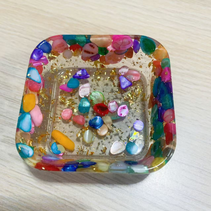 Kutija za nakit Crystal Queen | Kristalni materijal, Moderni stil, Funkcija demagnetizacije, Ručno izrađena smolna pohrana nakita