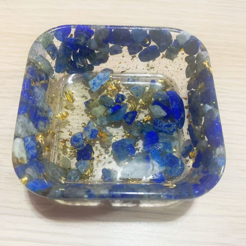 Kutija za nakit Crystal Queen | Kristalni materijal, Moderni stil, Funkcija demagnetizacije, Ručno izrađena smolna pohrana nakita