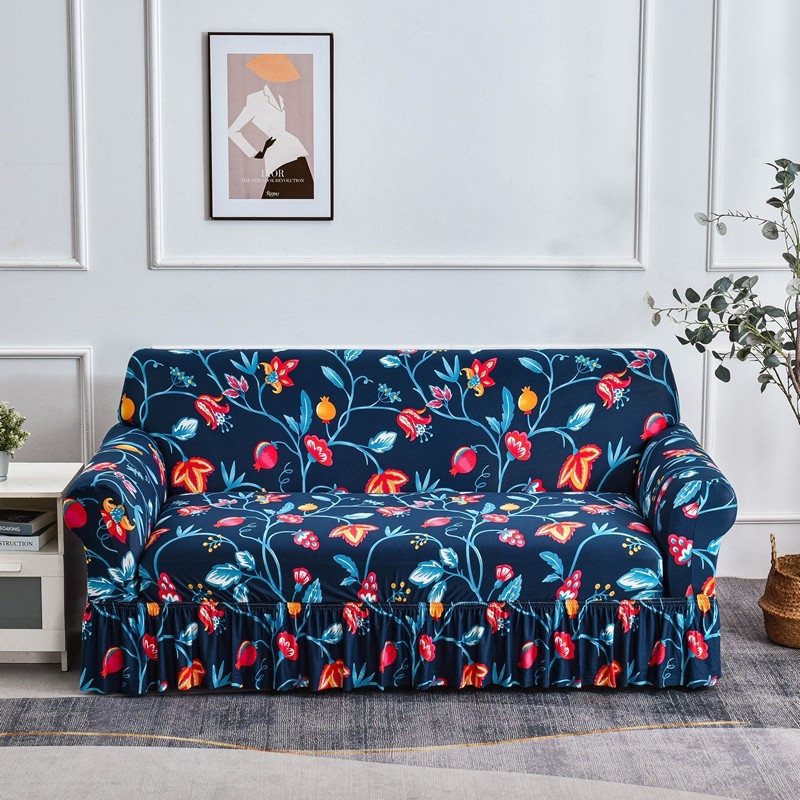 Binweihui poliesterio sofa uždanga kampinei svetainei – dryžuotas raštas, šiuolaikiškas minimalistinis stilius